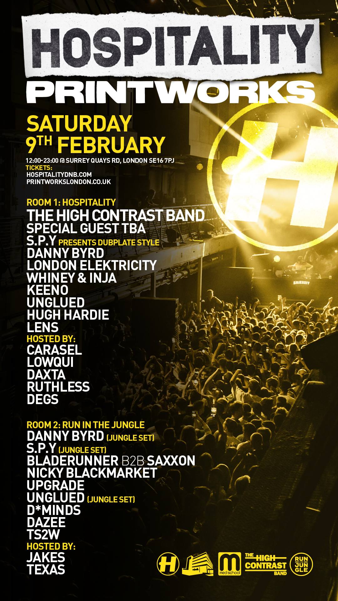 Hospitality Lineup